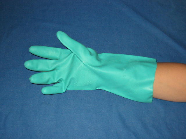 Nitril handschoen groen