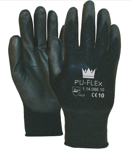 nylon handschoen met PU palmcoating